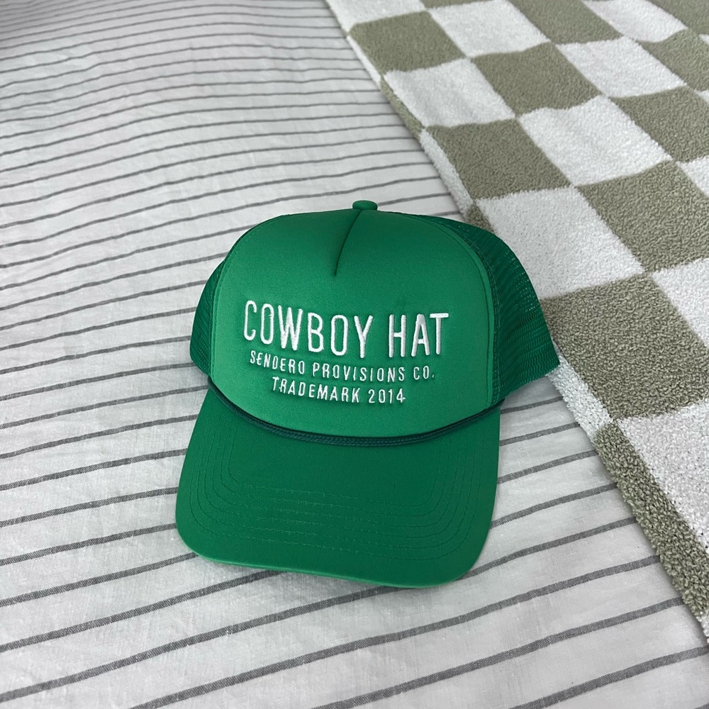 Green Cowboy Hat by Sendero Provisions Co.